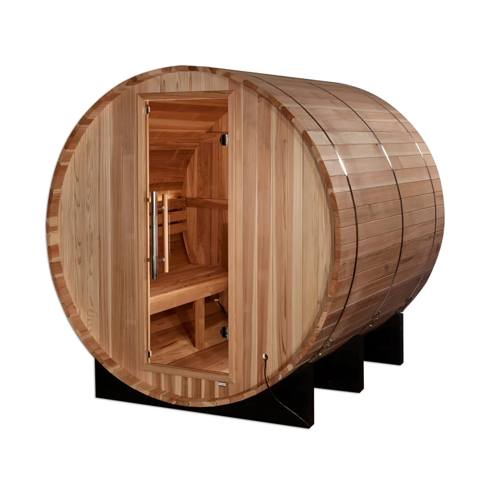 Golden Designs Arosa 4 Person Barrel sauna