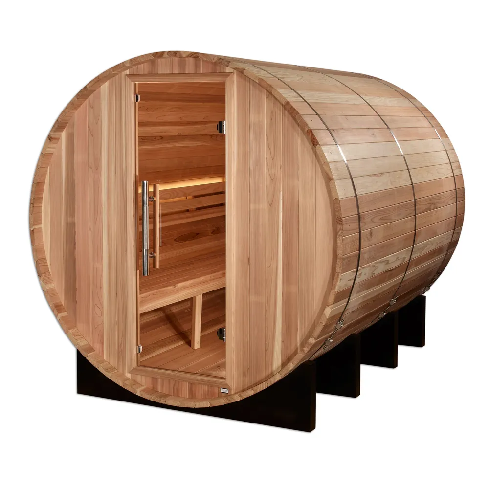 Golden Designs Klosters 6 Person Barrel sauna