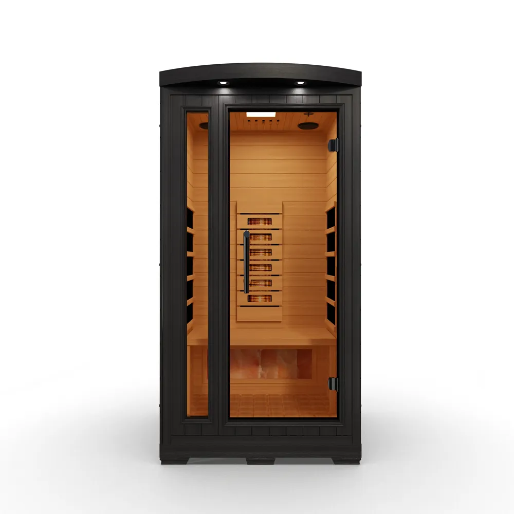 Pro 6 1-2 Person Black Finish, 2026 sauna